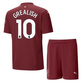 Goedkope Manchester City Grealish 10 Kids Third Tenue 2024-25